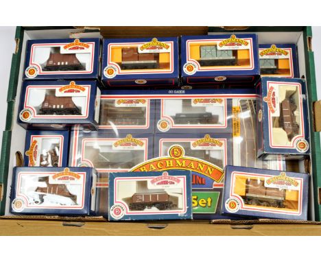 Bachmann 00 Gauge Freight set and rolling stock consisting of 30-200 Freight set with a 0-6-0 London Transport Pannier Tank N