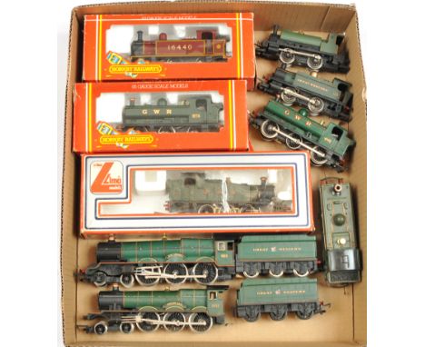 Hornby &amp; Lima Boxed &amp; Unboxed Steam Locomotives. To include R300 0-6-0 GWR Green 8773 class 57XX Pannier Tank; R301 0