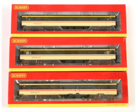 Hornby (China) group of 3x BR Intercity Mk.2 Coaches. Comprising 2x R4617 BR Executive Open 1st -3234 &amp; R 4618A BR Execut
