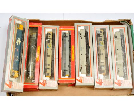 Lima group of boxed Diesel Locomotives. To include Class 37, 50 &amp; others, all of which been overpainted or varnished &amp