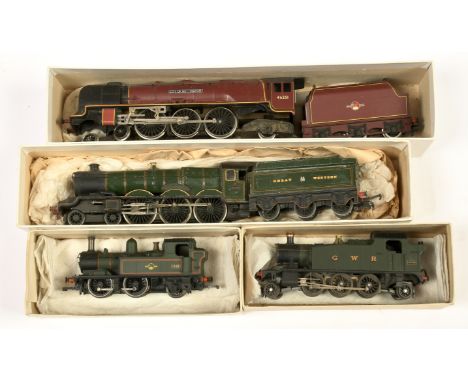 OO Gauge unboxed Steam Locos comprising Hornby Railways 4-6-2 BR maroon Princess Coronation Class No.46251 "City of Nottingha