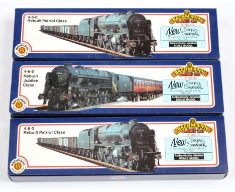 Bachmann 00 Gauge Steam outline Locomotives consisting of 31-201 4-6-0 Loco &amp; Tender Patriot Class BR Green 'Planet' No.4