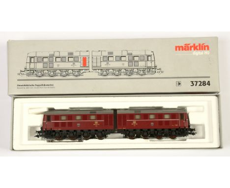 Marklin 37284 3-rail DB Maroon Diesel - Electric loco - 288 002-9 a. Condition: Excellent Plus in Excellent box.
