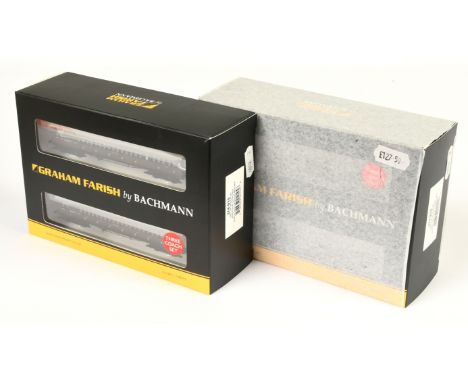 Graham Farish by Bachmann N Gauge coach packs 374-910 SE&amp;CR 3-pack with All 3rd, 1st/2nd and 2nd /3rd in Wellington Brown