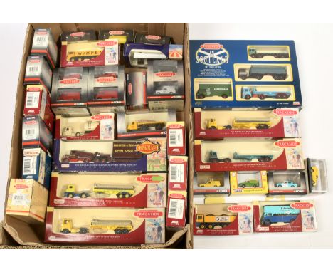Lledo &amp; Corgi Trackside Vehicles. To include DG17500 Scammell Flatbed Truck &amp; Trailer - Blue Circle; DG176023 Leyland