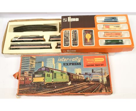 Tri-ang Hornby, Hornby &amp; Lima 3x Train Sets. Comprising Tri-ang Hornby RS.9 Inter-City Express Pullman Set with class 37 