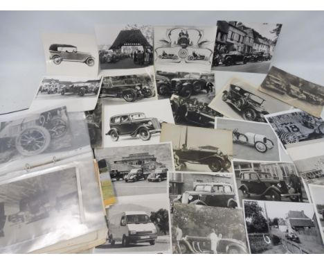 A folder of assorted mostly black and white photographs, some large scale, stamped 'British Travel Association Photo', includ