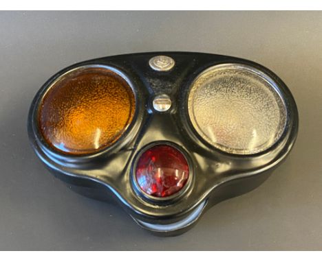 A Lucas 'Owls-eye' rear lamp, in very good condition. 