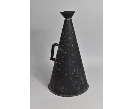 A Vintage Megaphone, 57cms High 