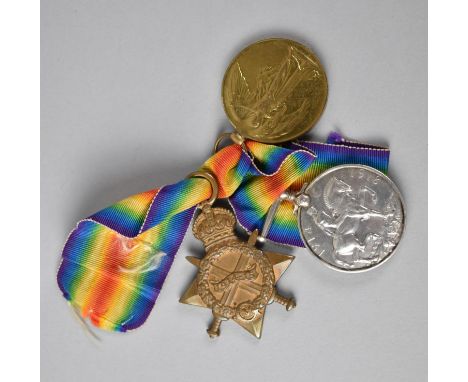 A Set of Three WWI Medals Awarded to JW Kydd, Army Service Corps, No M2 098780 