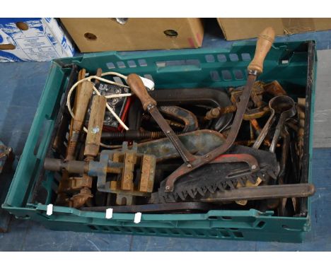 A Collection of Various Vintage and Later Tools to comprise Brackets Etc 