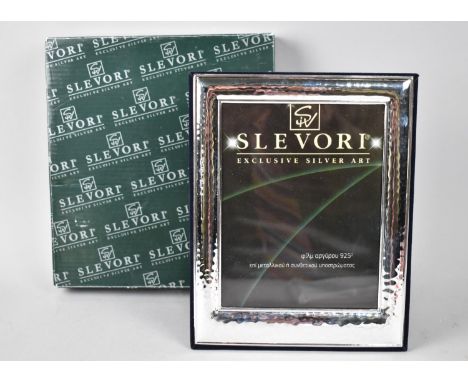 A Modern Russian Sterling SIlver Photo Frame, 22cms By 17cms 