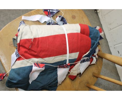 A LARGE VINTAGE FLAG