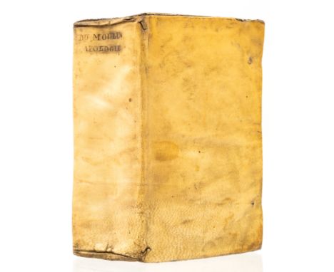 Du Moulin (Pierre) Apologie pour la Saincte Cène du Seigneur, contre la présence corporelle et transsubstantiation..., with f