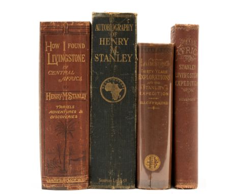 Africa.- Stanley (Henry Morton) How I Found Livingstone, first edition,&nbsp;half-title, mounted albumen frontispiece, plates