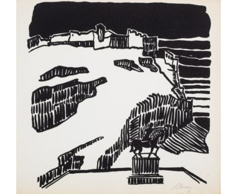 Greece.- Beny (Roloff) An Aegean Note-Book, one of 50 deluxe copies, signed by the artist and with each of the 20 lithograph 