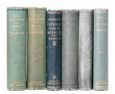 Darwin (Charles) The Origin of Species by Means of Natural Selection, 2 vol., sixth edition, with additions and corrections, 