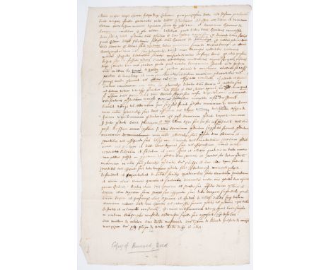 Royal Justiciar to Henry III.- Basset (Philip, justiciar and royalist nobleman, d. 1271) Copy of a charter, granted in 1268 b