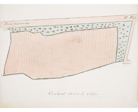 Cambridgeshire, Northamptonshire (Kettering &amp; Geddington).- Ellis (G.) Album of watercolours and pen and ink sketches of 