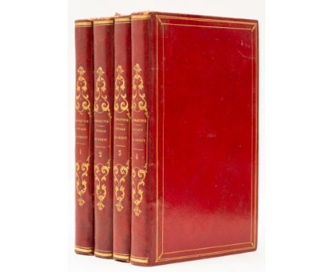 Levant- Lamartine (Alphonse de) Souvenirs, Impressions, Pensées et Paysages pendant un Voyage en Orient, 4 vol., first editio