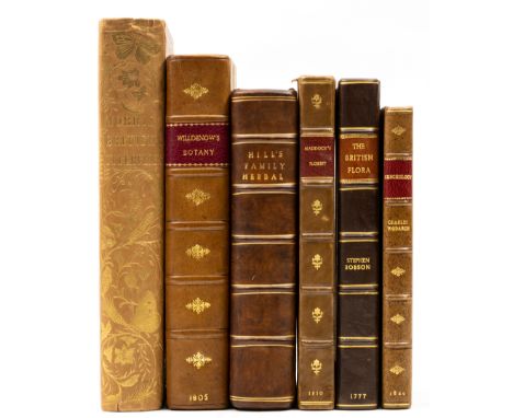 Robson (Stephen) The British Flora, first edition, engraved frontispiece and 4 plates, some light browning, modern half calf,