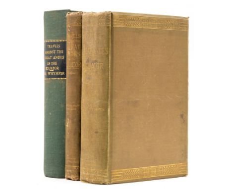 South America.- Mountaineering.- Whymper (Edward) Travels Amongst the Great Andes of the Equator, 2 vol., first edition, half