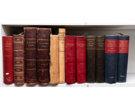 Africa.- Stanley (Henry Morton) Through the Dark Continent, 2 vol., first edition,&nbsp;portrait frontispieces, plates (lacki