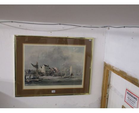 Signed print by Roland Hilder
