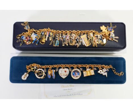 Elvis Presley - Two Bradford Exchange Elvis related charm bracelets comprising Ultimate Elvis Charm Bracelet and Elvis Showst