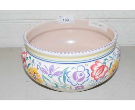 A Poole pottery bowl