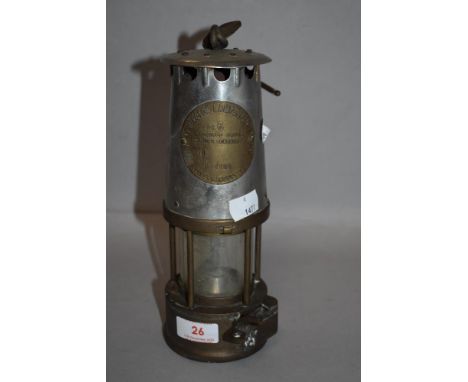 A 20th century Protector coal miners lamp no.2187
