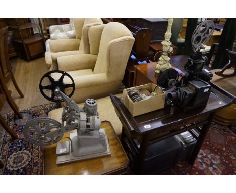 A collection of three cine projectors, to include models by Pathescope, Bell & Howell Filmosound, Bell & Howell model 613H, t