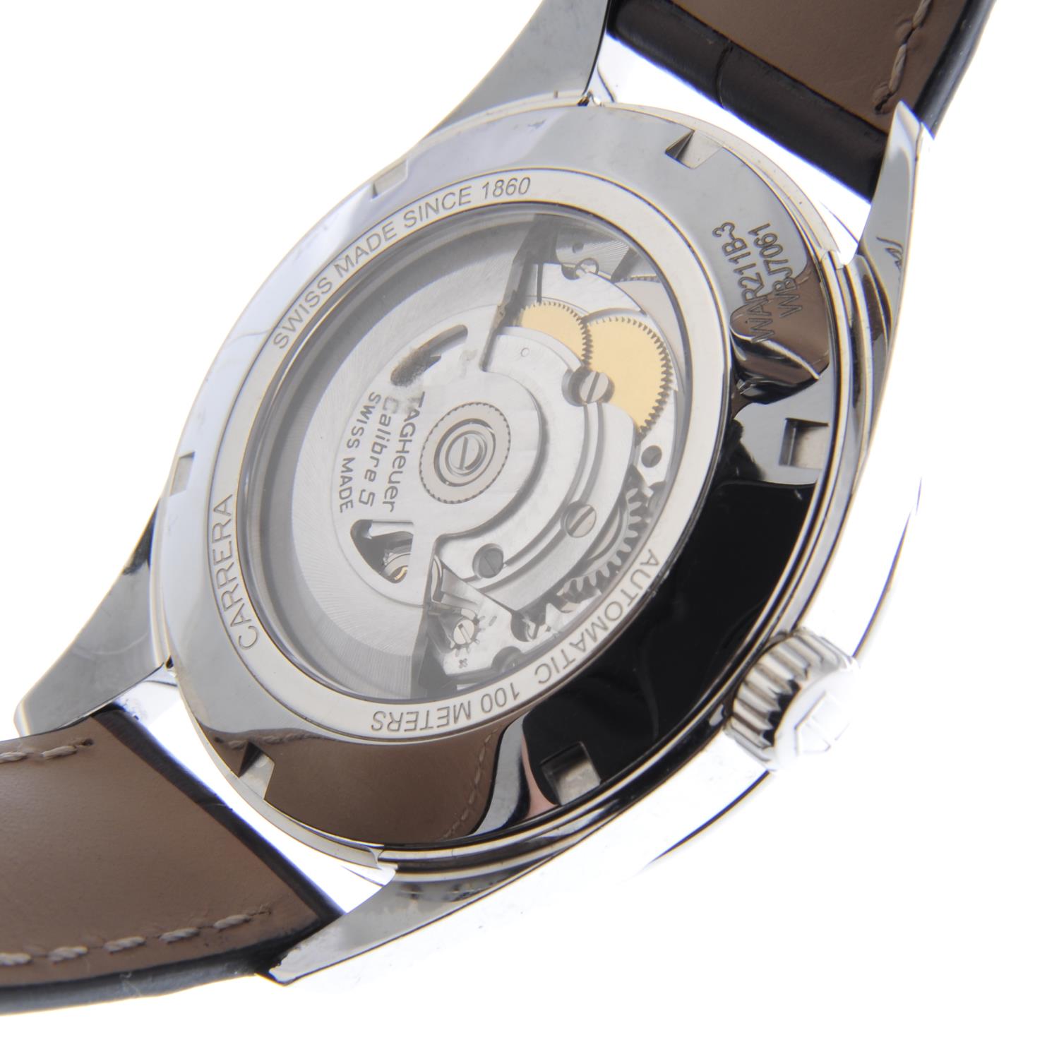 tag heuer carrera on wrist