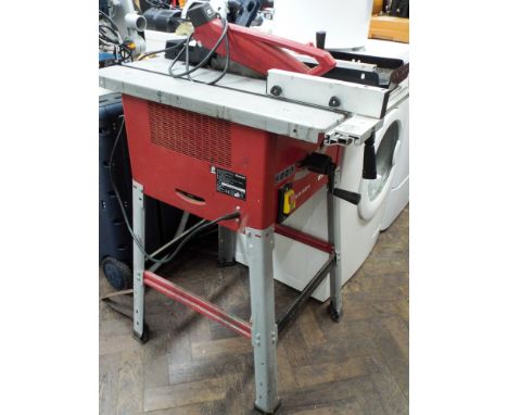 A Einhell bench type circular saw 