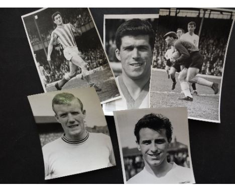 FOOTBALL, press photos (4 x 6 and slightly smaller), 1960s portrait & actions shots; inc.  Ted Dungin, George Heard, Charlie 