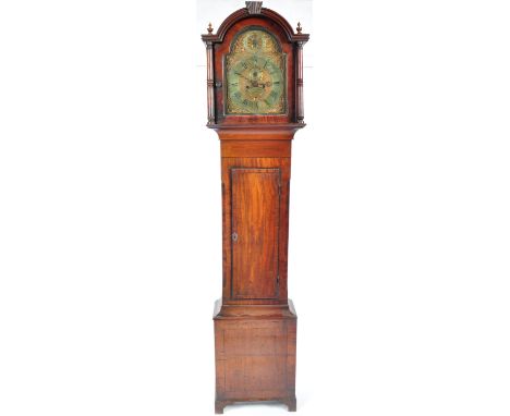 A rare antique 18th Century George III Georgian longcase grandfather clock by Richard Rich Roughsedge of Twickenham. Mahogany