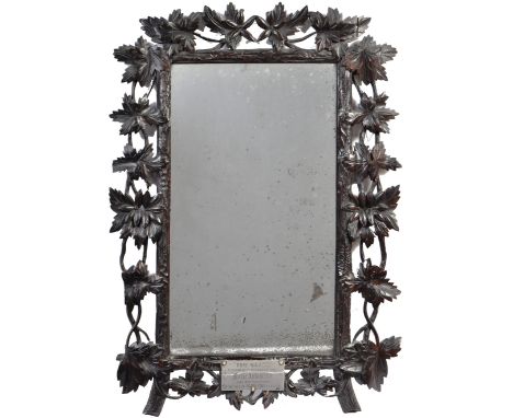 Formerly the property of Marie Antoinette - an antique 18th century French mirror glass by repute owned and used by Marie Ant