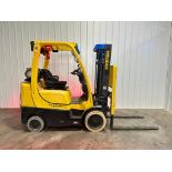 2018 Hyster 6,000-LB. Capacity Forklift, Model S60FT, S/N H187V09428S, LPG Fuel, Non-Marking Cushion