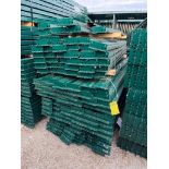 (116x) Steel King Teardrop 4-Pin Step Beams, 108" L x 5-1/2" T, (Approx. (3) Bent Beams), ($60 Loadi