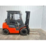 Toyota 5,000-LB. Capacity Forklift, Model 7FGU25, S/N 84128, LPG Fuel, Solid Pneumatic Tires, 3-Stag