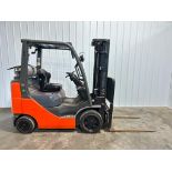 2017 Toyota 5,000-LB. Capacity Forklift, Model 8FGCU25, S/N 83836, LPG Fuel, Cushion Tires, 3-Stage