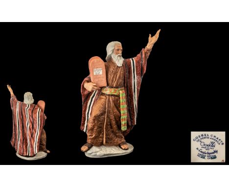 Laszio Ispanky Limited Edition Goebel 'The Ten Commandments'  No. 24/250.  With original certificate.