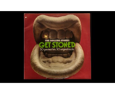 The Rolling Stones Double Album 'Get Stoned' 30 Greatest Hits ABKCO; ©1977 Arcade Records ADE P32  AD-P-32D-1