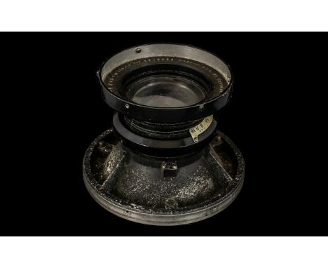 Miltary Interest - WWII Aircraft Camera Lens, for taking photos over enemy targets; Eastman-Kodak Co.,Rochester, NY.,Kodak Ae