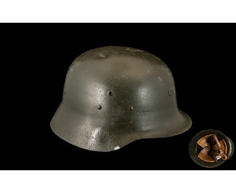 WW2 German Helmet complete with liner.