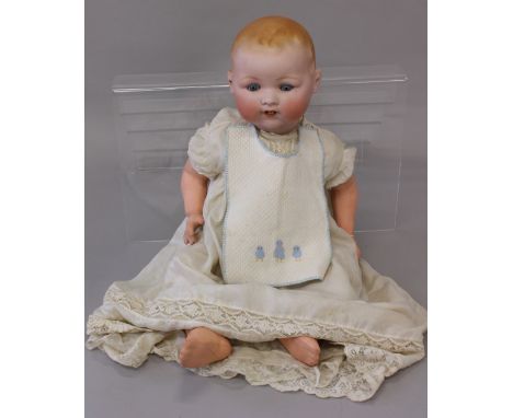 Late 19th/early 20th century Armand Marseille (Germany) large dream baby, having bisque head impressed '351/10/K', sleeping b