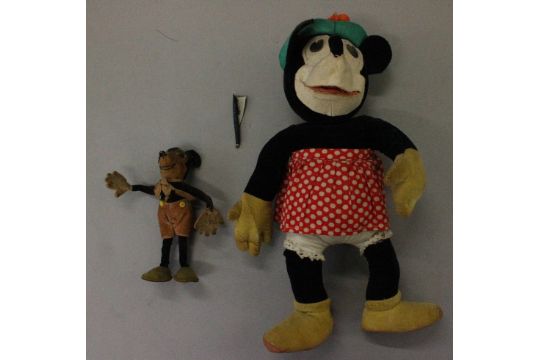 minnie mouse rag doll