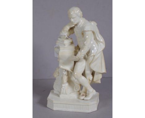 Vintage ceramic William Shakespeare figure Unmarked. Height 23cm approx.