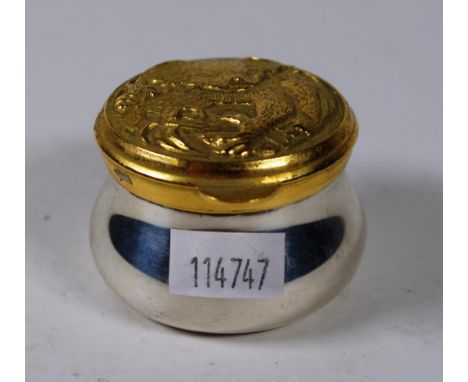 Commemorative Australian Native Fauna lidded pot Stuart Devlin designed, issued by Strachan Australia, for the Koala, with em