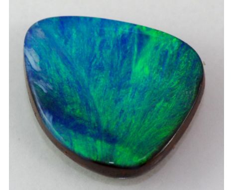 Freeform loose solid natural Boulder opal approx: 9.8 carats